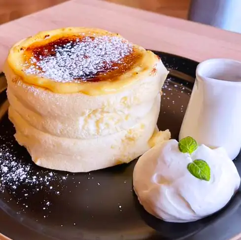 クレームブリュレパンケーキ