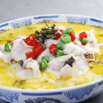 生鮮鱸の薬膳煮込み