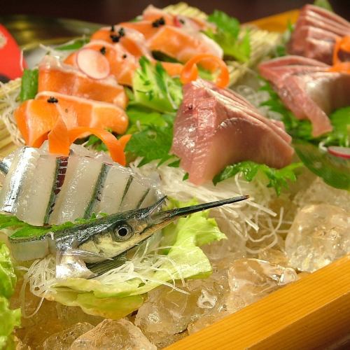 Assorted sashimi (7 types)