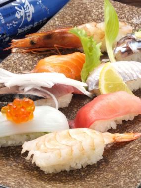 【毎日OK】★宴会★桜コース2H飲放◆鮮魚・肉・Sushi…4000円◆スパークリング飲放