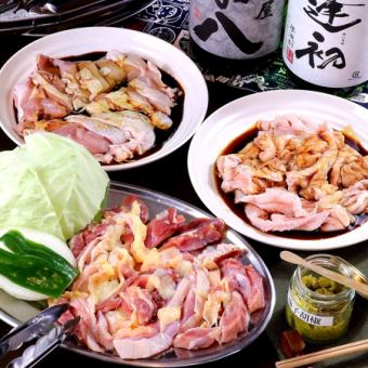 Enjoy the owner's carefully selected local chicken... [All-you-can-drink free-range chicken soft drink set] 3,520 yen for men/2,970 yen for women