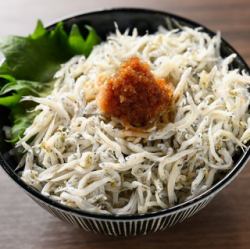 広島釜揚げしらすミニ丼