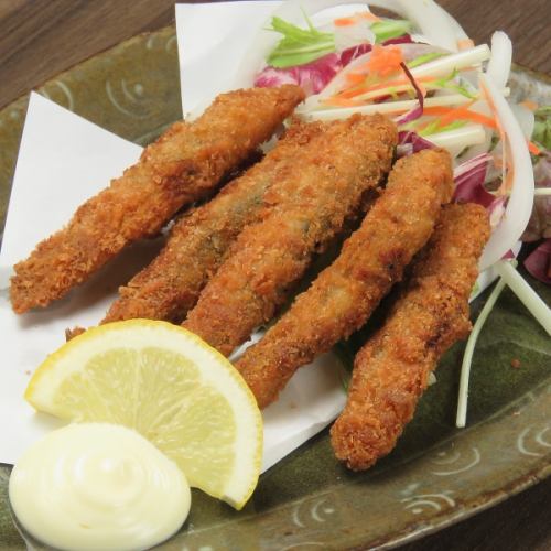 小イワシフライ