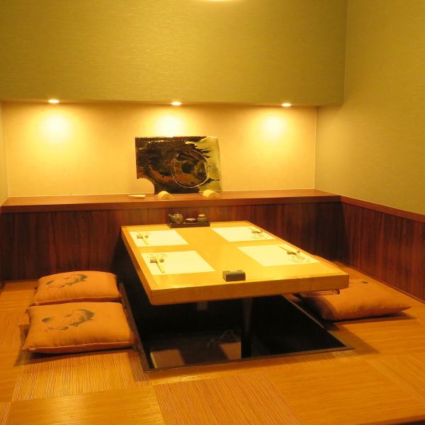 八戸－宮古－羅臼のお部屋は掘りごたつのお座敷。会社仲間やご家族などでのお食事に最適！