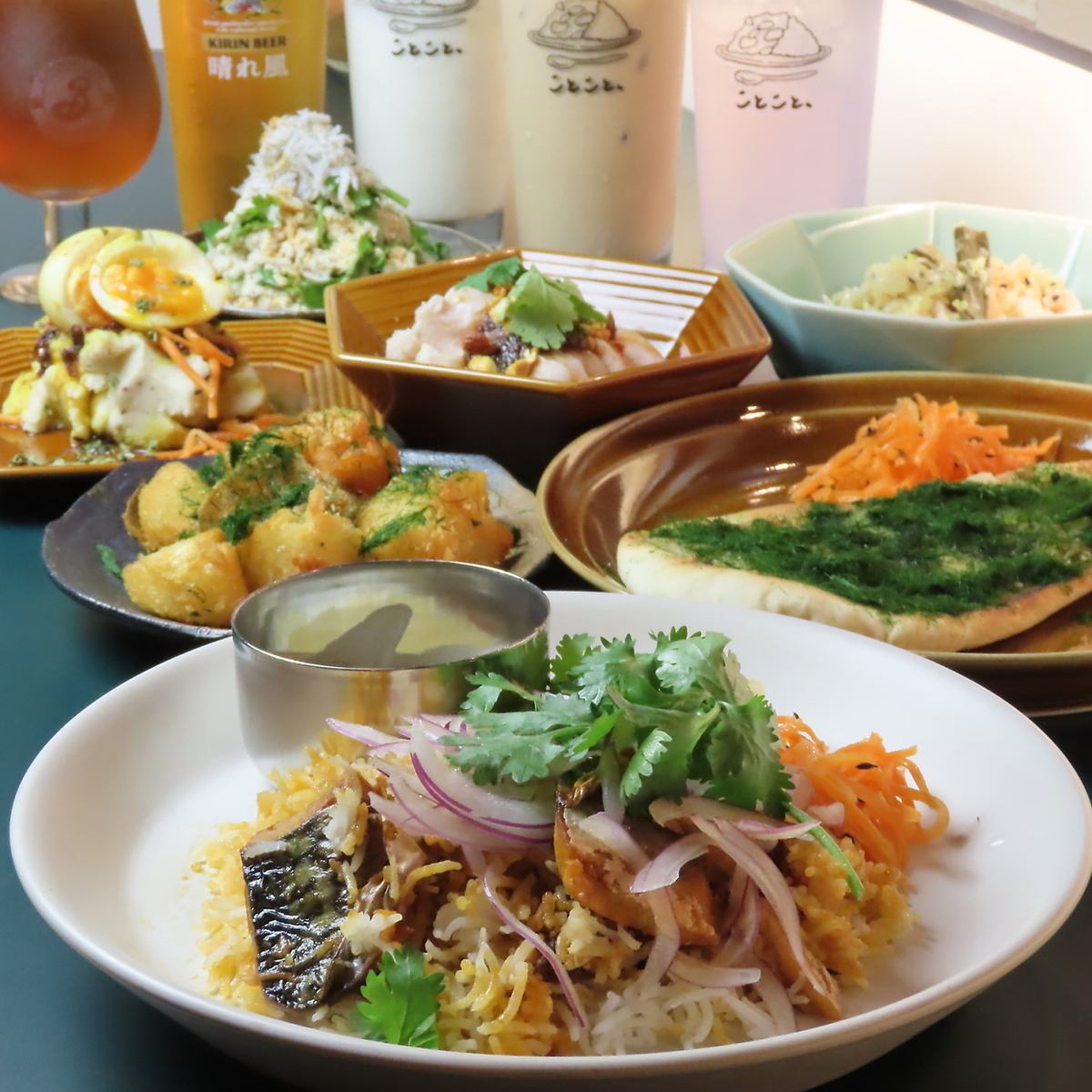 最寄から徒歩3分◎平熱をアゲる創作スパイスカレー&創作スパイス料理！