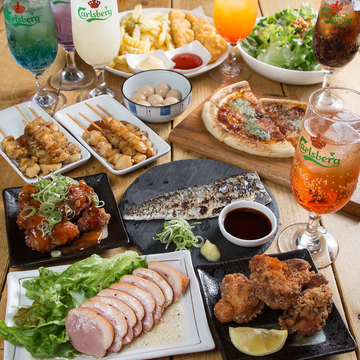 入場料1500円(税込)でドリンク・料理が原価!驚愕コスパの食べ飲み放題居酒屋