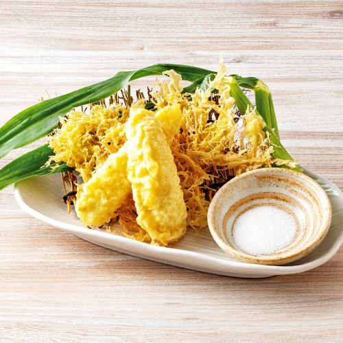 【旬野菜】ヤングコーンの天ぷら