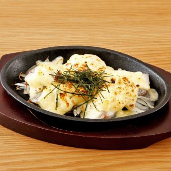 Grilled Fresh Fish with Mayonnaise and Cheese / Grilled Salt-Grilled Mackerel