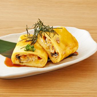 Eel omelet