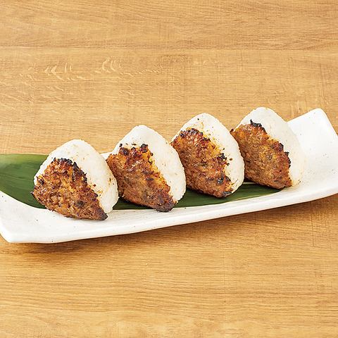 Grilled fish miso rice ball (1 piece)