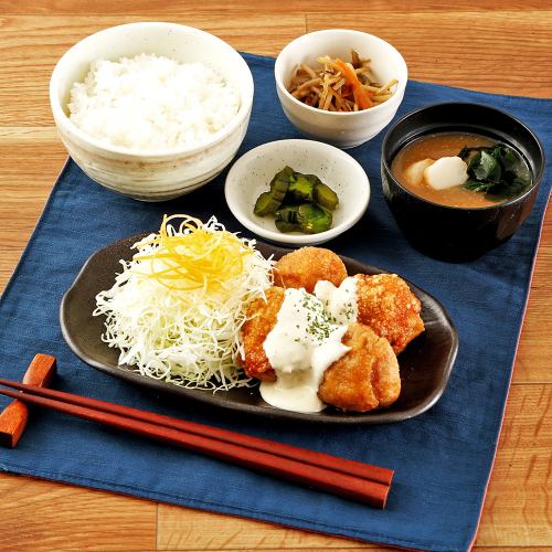Chicken nambutan set meal