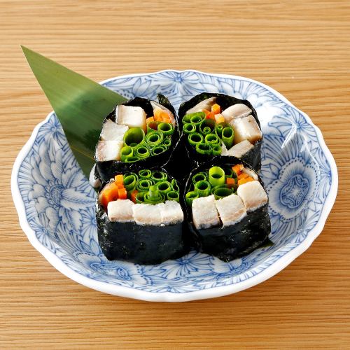 酢〆にしんのさっぱりガリ巻き