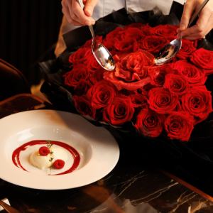 シークレットローズプレート(メッセージ対応可能)