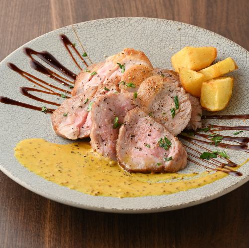 豚肩ロースト ～マスタードソース～