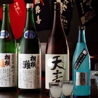 全国の地酒常時50種！