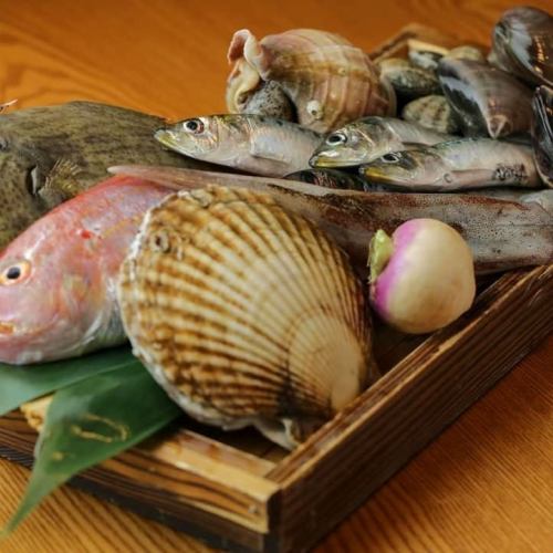その時期一番の産地の旬魚！