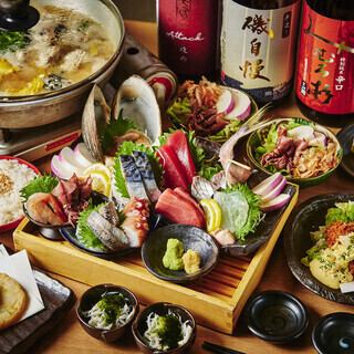 おすすめ!大人気【水・木・金曜日】歓送迎会に!2h飲み放題つき!大人気コース!5500円(税込)!