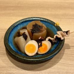 오마카세 바다 오뎅 4종 모듬