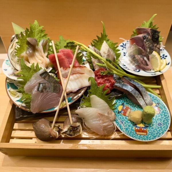 【大満足の逸品】名物！魚魂10点盛り◆新鮮な海の幸を贅沢に味わえる当店の看板メニュー♪2860円(税込)～