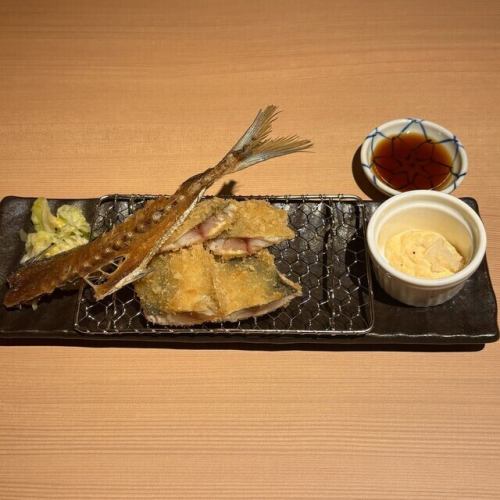 【絶品グルメ】名物！レアあじフライ◆お刺身でも食べられるほどみずみずしいアジを贅沢に♪1100円(税込)