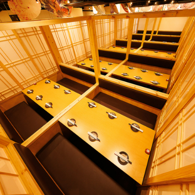 プライベート空間◎こだわりの料理とお酒を楽しみながらゆったり