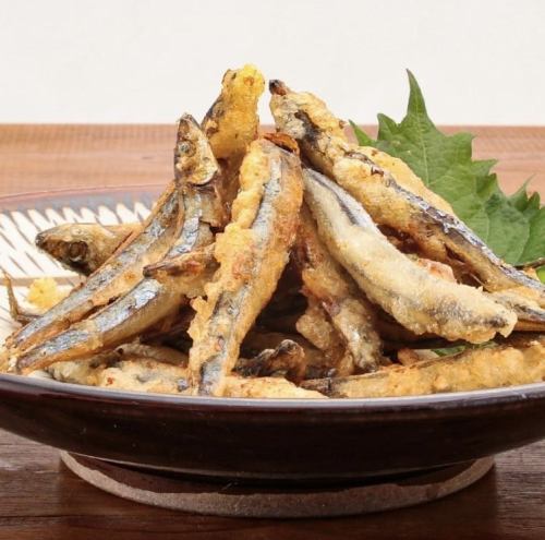 鹿児島　キビナゴの唐揚げ
