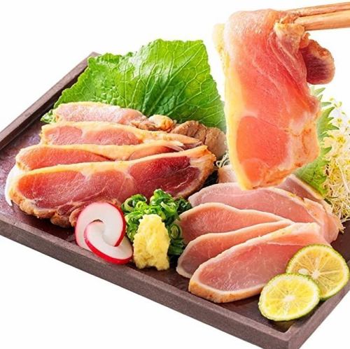 地鶏二種食べ比べ