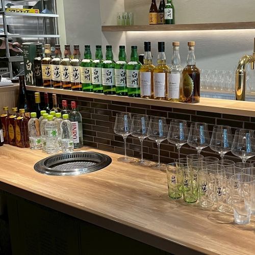 こだわりのアルコールメニュー