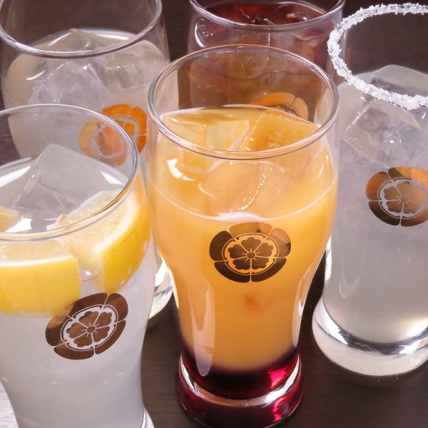 <コースにプラス>　120分飲み放題