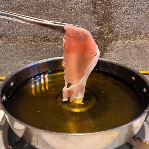 アグー豚しゃぶしゃぶ！