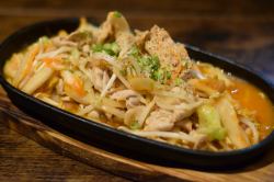 あぐー豚の焼肉炒め