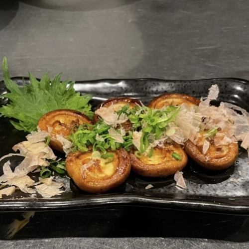 Meaty Grilled Shiitake Mushrooms with Ponzu Sauce