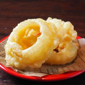 Beer frites with Awaji Island onion rings