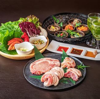 Kyoto pork, Tanba chicken, Kyoto duck set