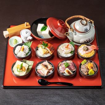 "Ochokodon with the best Kyoto ingredients" Very popular on SNS! 8 types in total / Seafood / Kyoto / Gion / Conger eel / Yuba