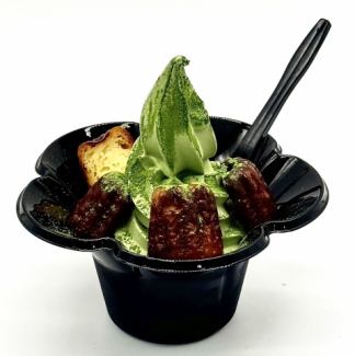 Canelé Matcha Soft Serve