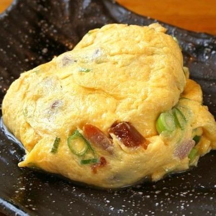 蓬松的烤猪里脊煎蛋卷