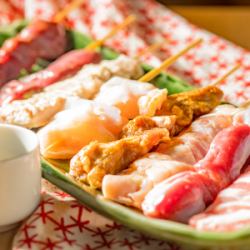 7 kinds of skewers