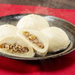 Pork buns made by a yakitori restaurant
