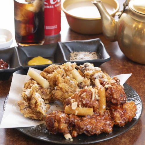 サックリジュ~シー♪熱々韓国チキン♪