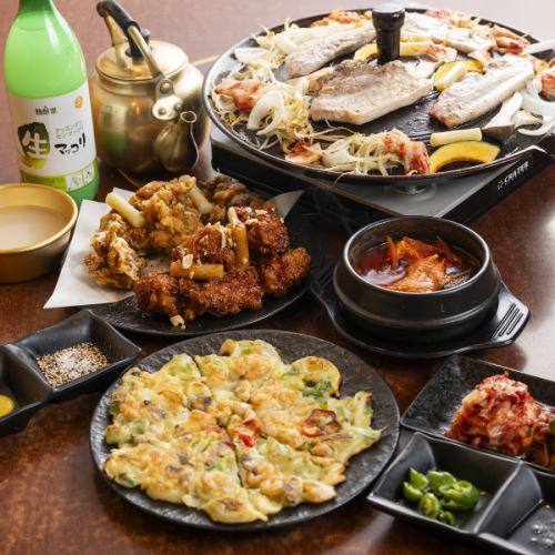 充実した一品韓国料理の数々♪