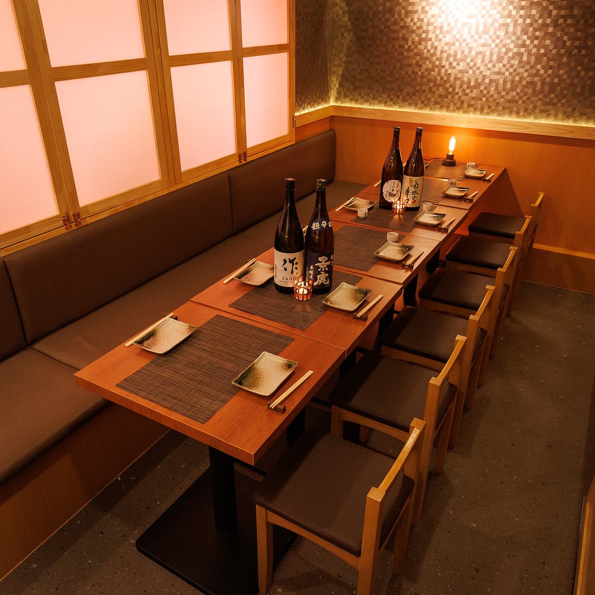 10名様以上も完全個室にてご対応可能です♪