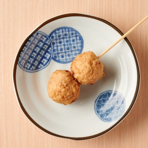 Homemade grilled chicken meatballs