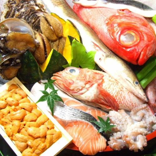 ● [Sushi & Build] Boast fresh fish !!