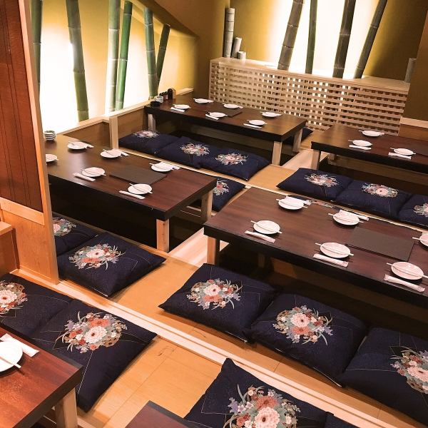 【A lot of digging tatami rooms】 ♪ Reservations for various banquets such as welcome party and farewell party are received! Inquiries on private room use and private use are available as soon as possible!