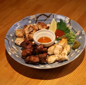 焼き盛り合わせ 3種