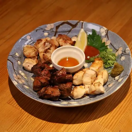 焼き盛り合わせ 3種