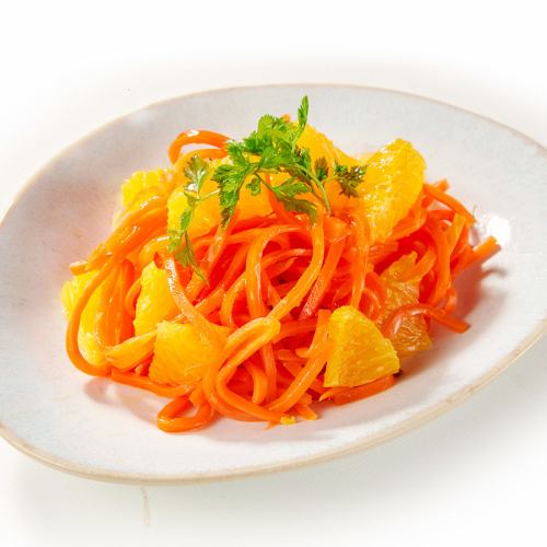 Carrot rapee with orange