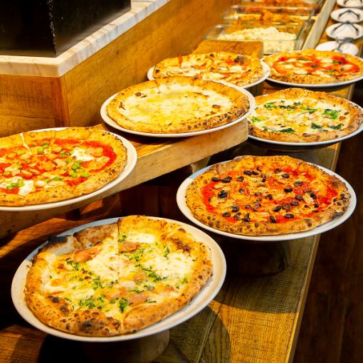 【平日13:30以降限定★45分制クイックランチブッフェ】食べ放題＋ドリンクバー&ドルチェ