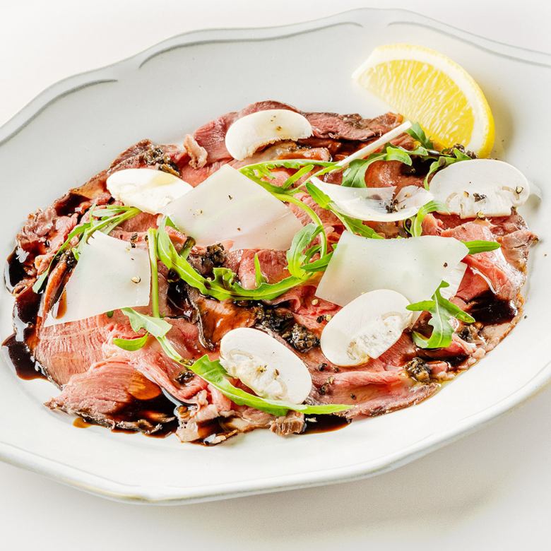 黒毛和牛のローストビーフ